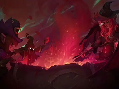 英雄联盟lol仙灵女巫全皮肤高清无水印原画下载