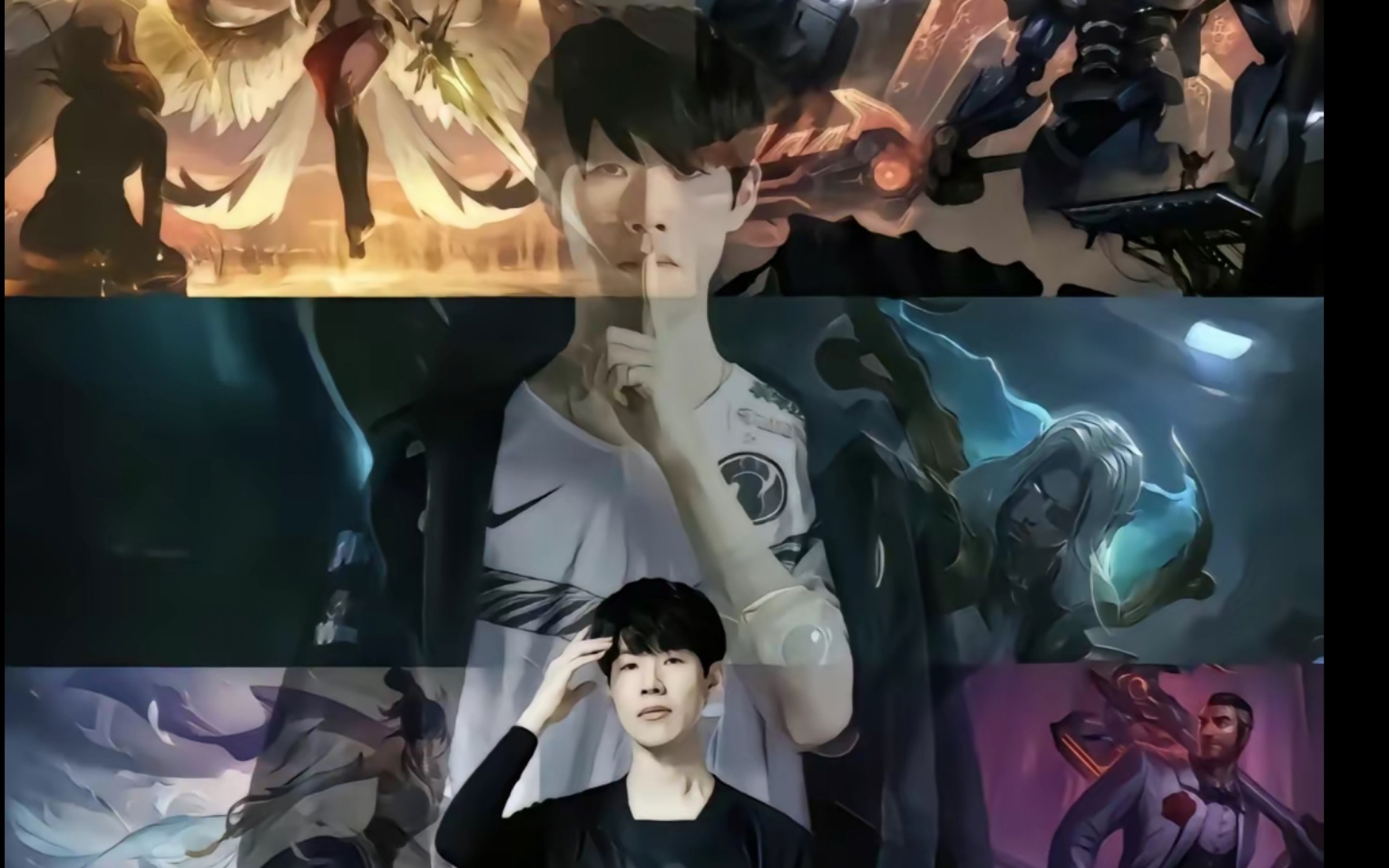 "我不停的奔跑,并不是怕时代将我吞没,而是我在追