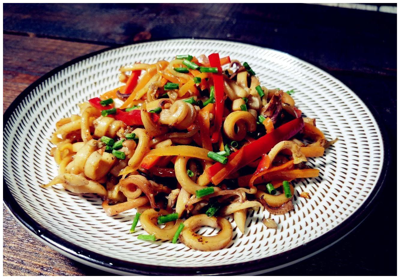 家常炒鱿鱼丝