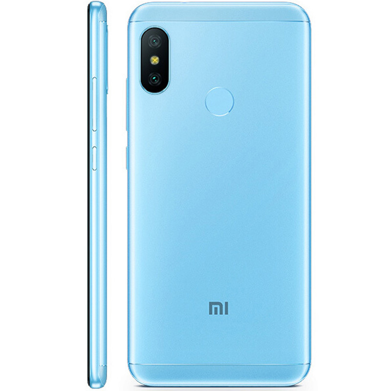 小米mi红米6pro全网通版4gb64gb巴厘蓝色移动联通电信4g手机小米手机