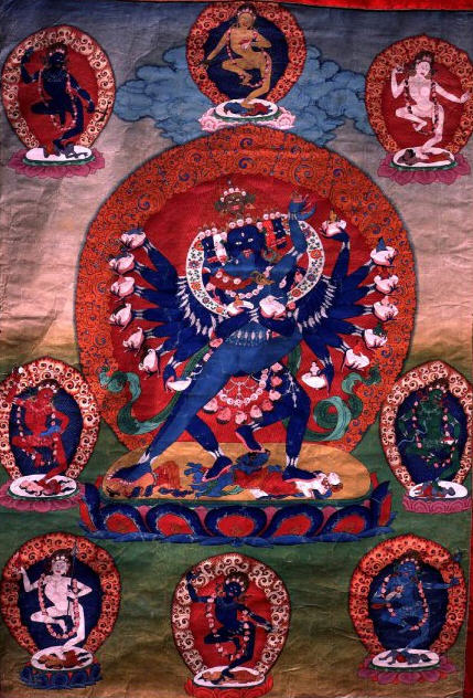 殊胜本尊喜金刚身喜金刚语喜金刚意喜金刚喜金刚为五大金刚法之一,初