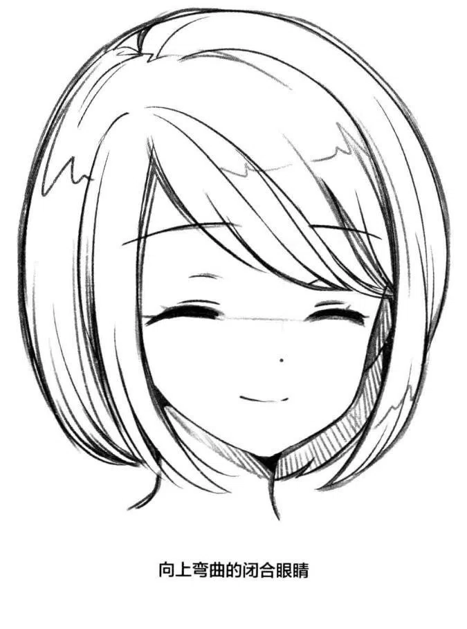新手小白如何绘制动漫人物脸部动作?