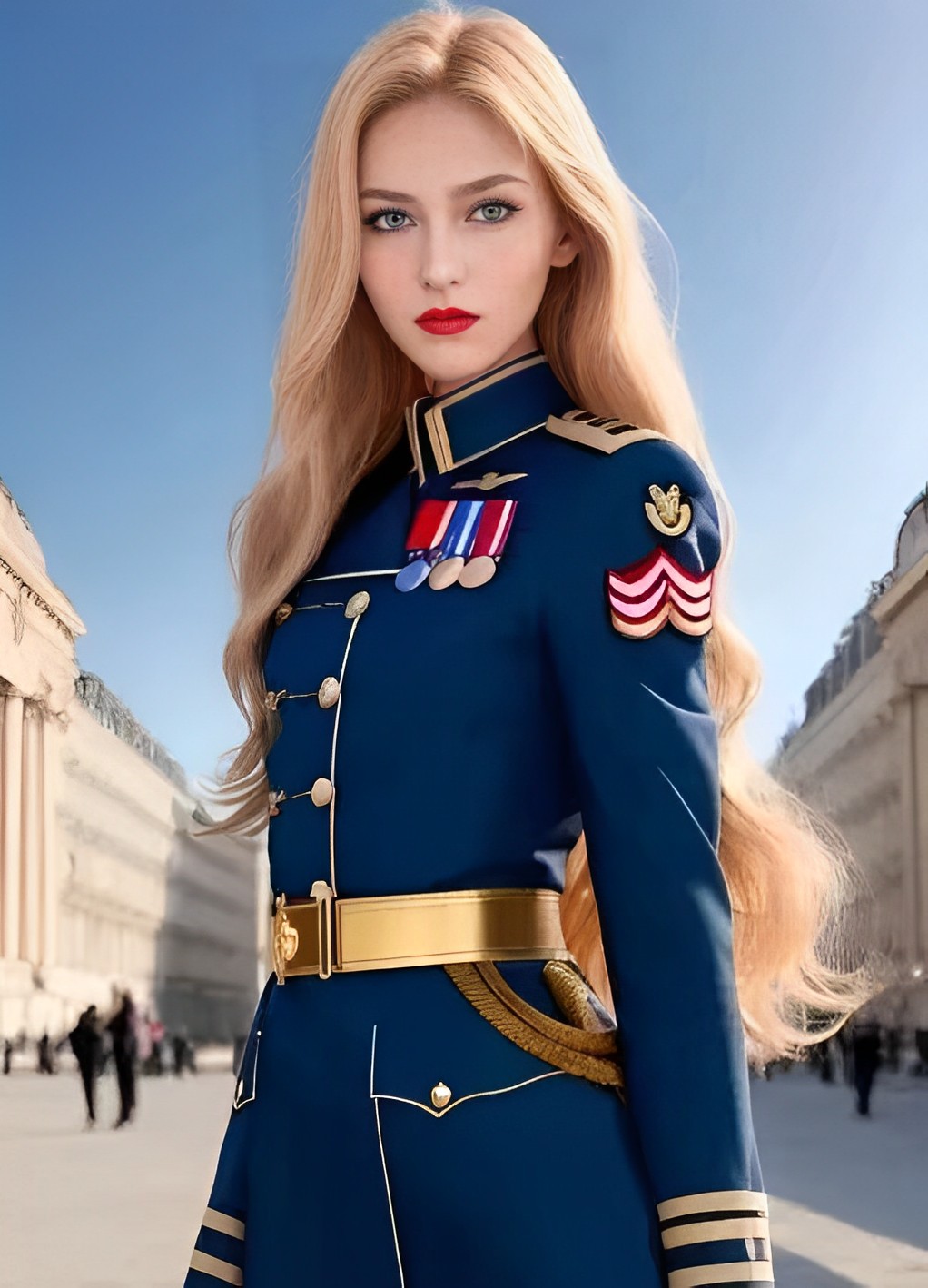 英勇战斗的民族女兵  众所周知,俄罗斯一直被世界各国称为战斗民族,而