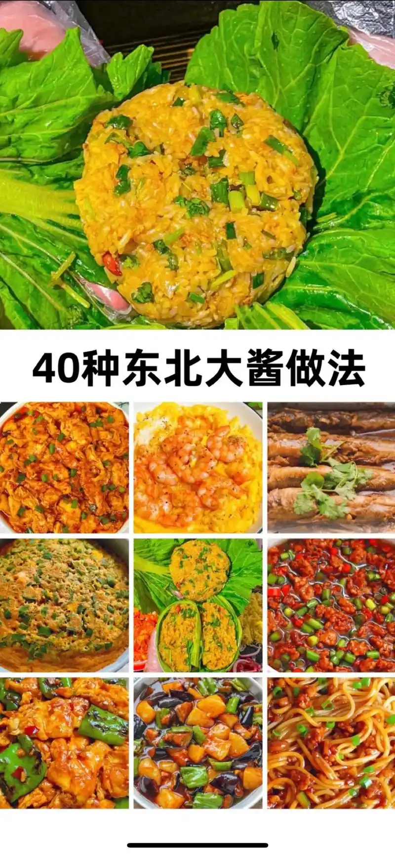 东北大酱做法多!这个教程很全了!东北大酱的所有做法大全!美味 - 抖音