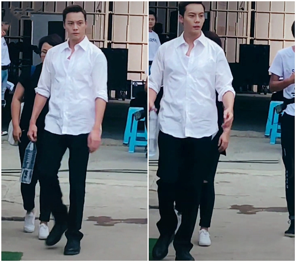 陈伟霆有这么高吗你看路人近距离拍的照片看着都有一米九了吧