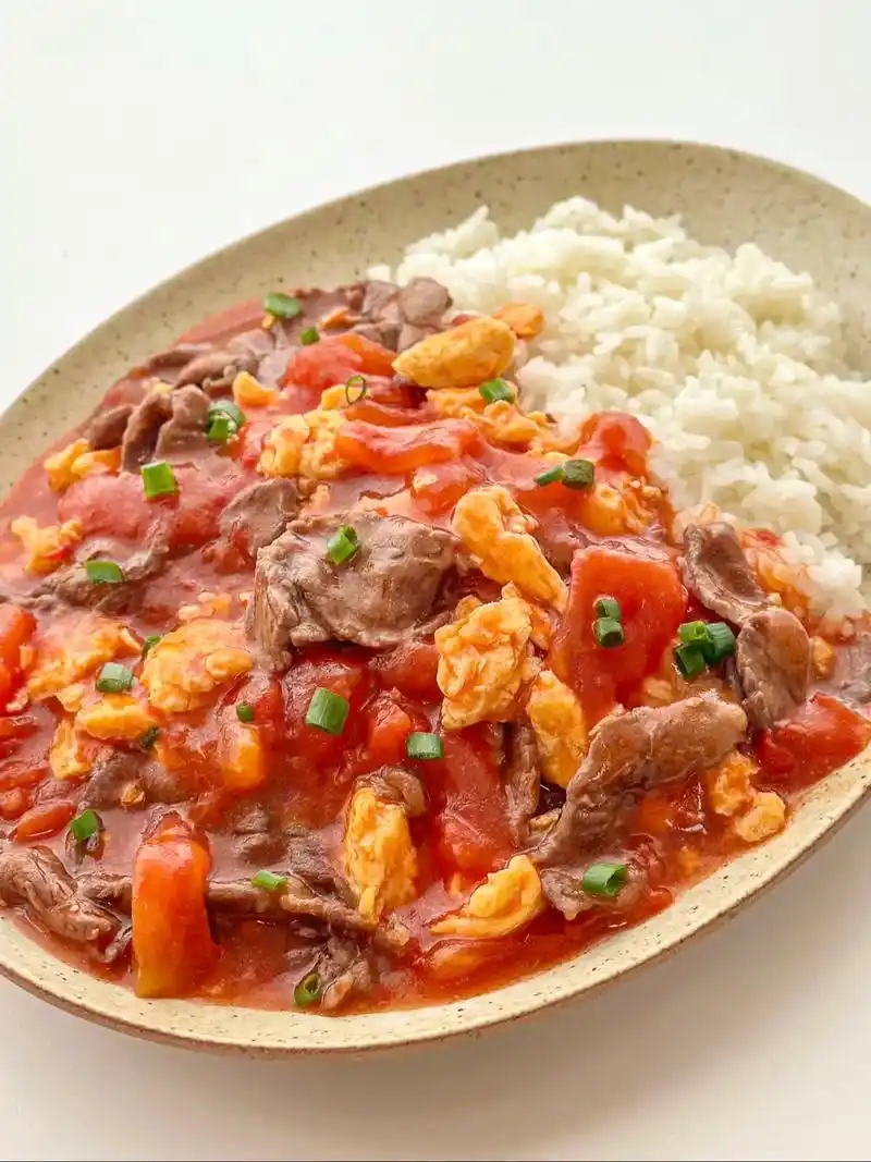 吃不腻的番茄牛肉饭‼️汤汁浓郁巨好吃‼️