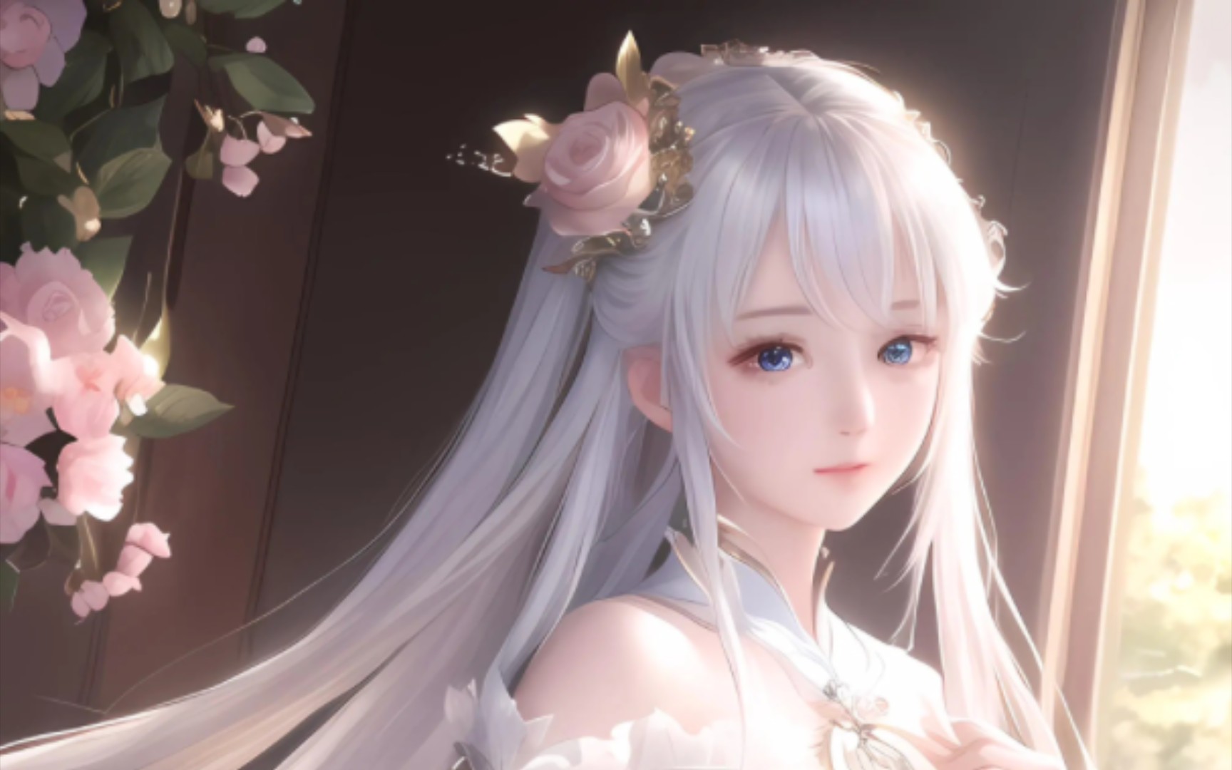 风度鹤声闻远谷,山横雨色卷浮岚#手绘 #壁纸 #古风 #意境 #仙气飘飘