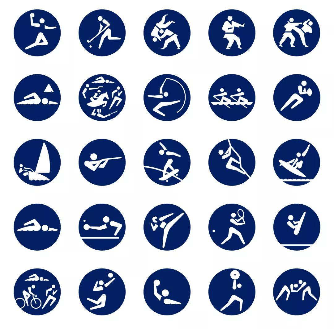 由11位年轻艺术家组成的设计团队负责奥运会的运动项目图标和导航路标