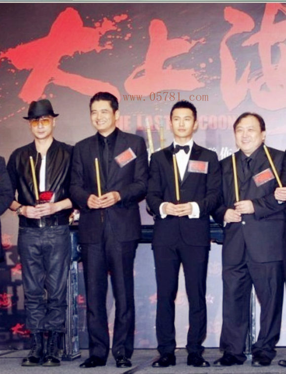 黄晓明和周润发的真实身高差