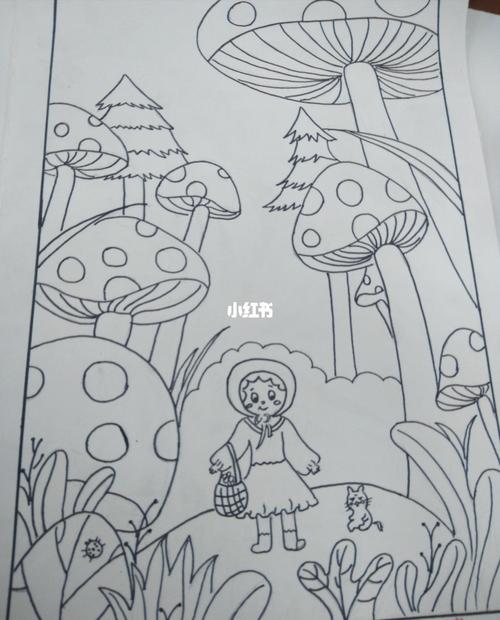 优秀构图简笔画