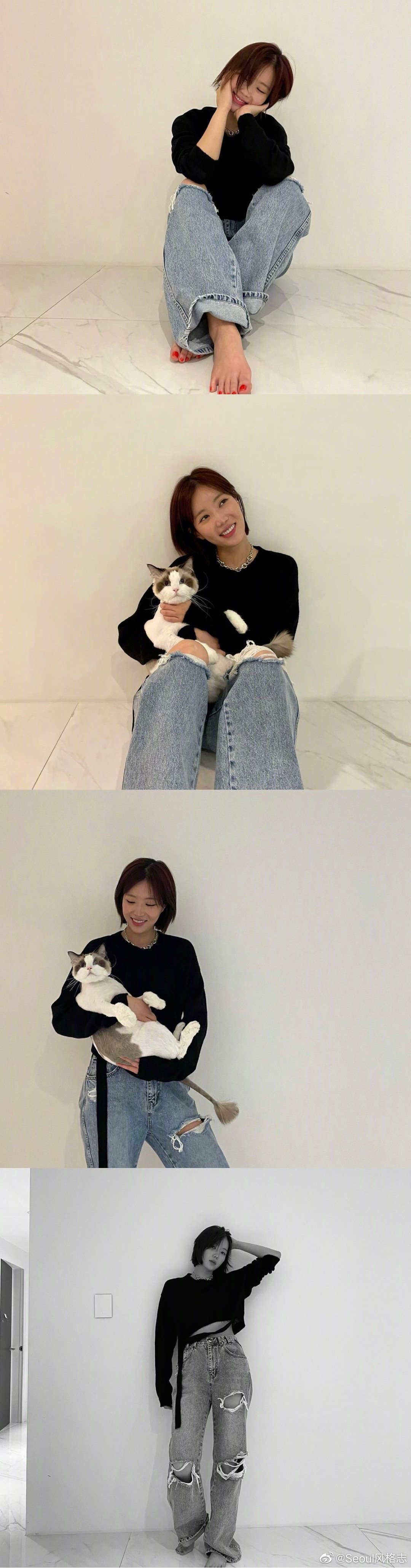 演员林秀香ins更新合集 长相乖巧甜美的欧尼生活中超级随性可爱