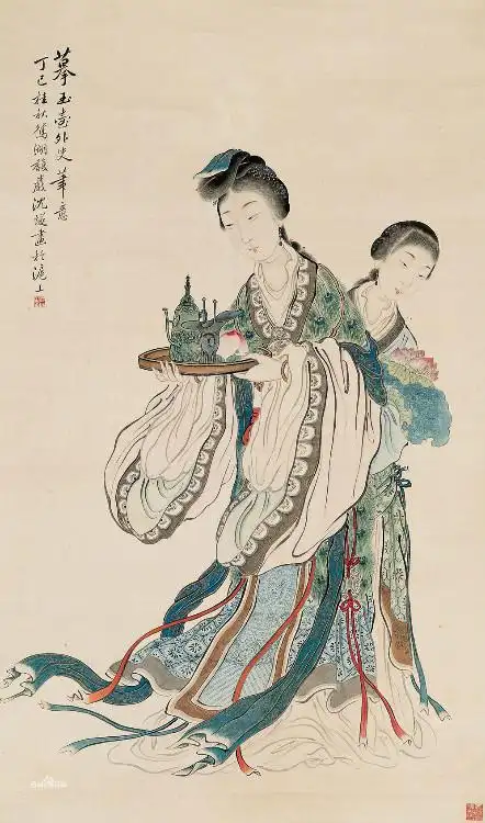 聚焦海派12:晚清民国九家仕女图