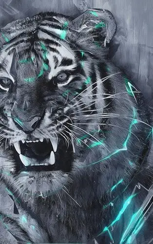 霸气老虎酷图壁纸