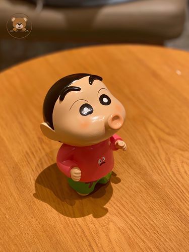 霜魄熊q版嘟嘟嘴小新手办漫画小新cos香蕉可爱造型卡通桌面摆件礼物