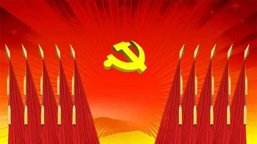 让党旗在疫情防控斗争第一线高高飘扬