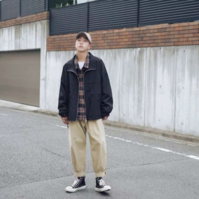 高清帅气的时尚男生街拍头像图片