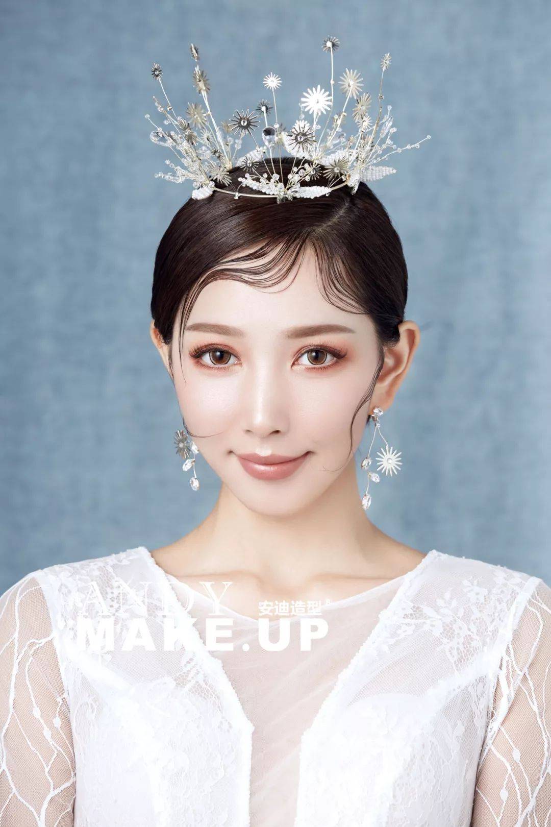 收藏实用网红新娘造型白纱中式