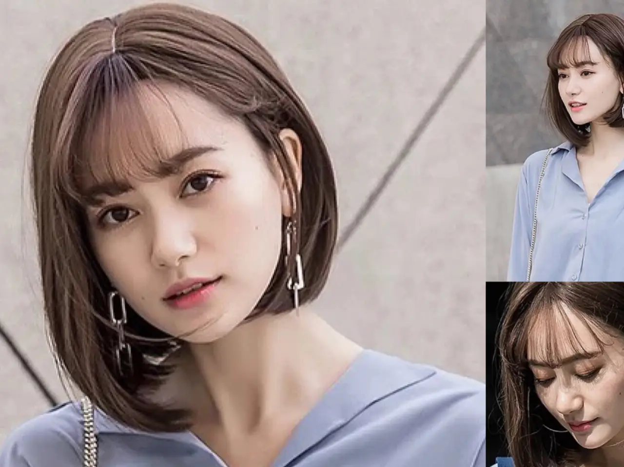 发型_刘海_头发