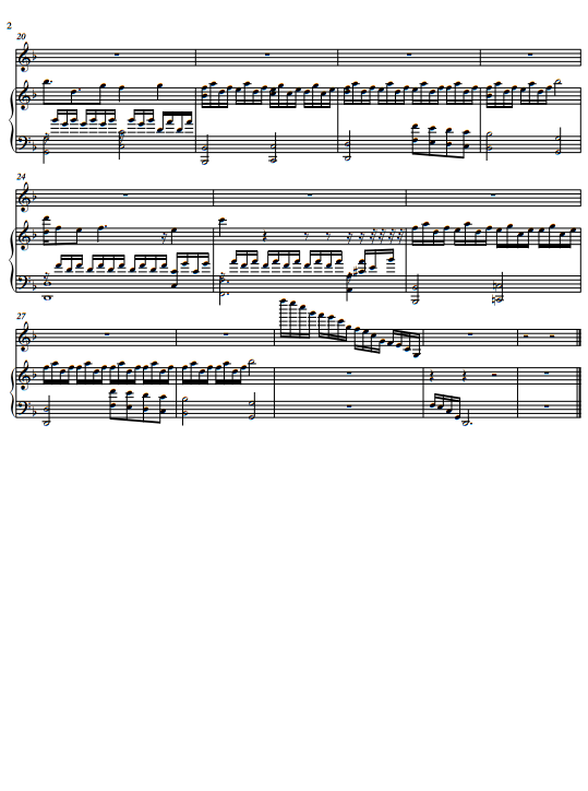 太阳的后裔once again 钢琴谱