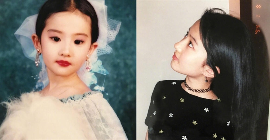 组图刘亦菲最全童年照曝光明眸动人从小美到大