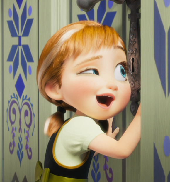 《frozen》幼年anna 头像 转自冰雪大冒险吧https://tieba.baidu.