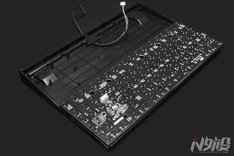 deck钫甲上将87p机械键盘拆解评测