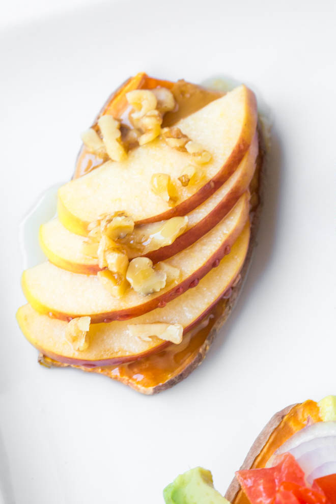 sweet potato toast – 6 ways