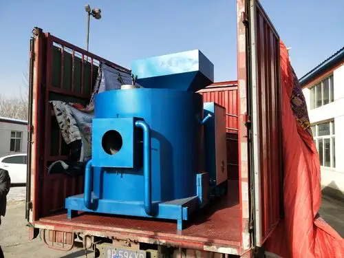 厂家生产自动进料生物质燃烧机连续上料型