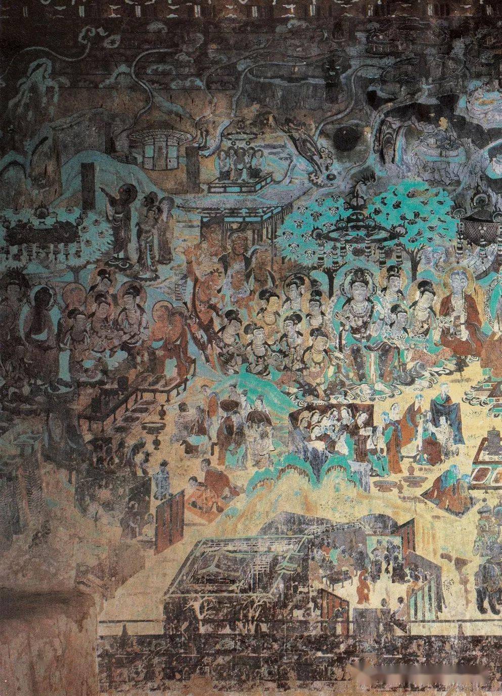 中国敦煌壁画太美了100个细节图高清