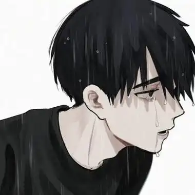 二次元丧系男头干嘛听苦情歌以男生头像