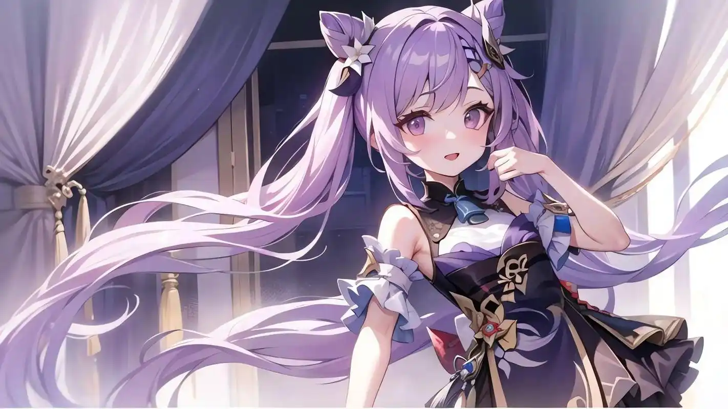 这么多喜欢刻晴,我也该亮亮存货啦～刻晴横屏桌面壁纸 #原神与你同行