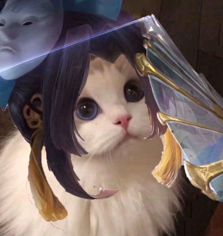 王者荣耀猫咪头像内含情侣