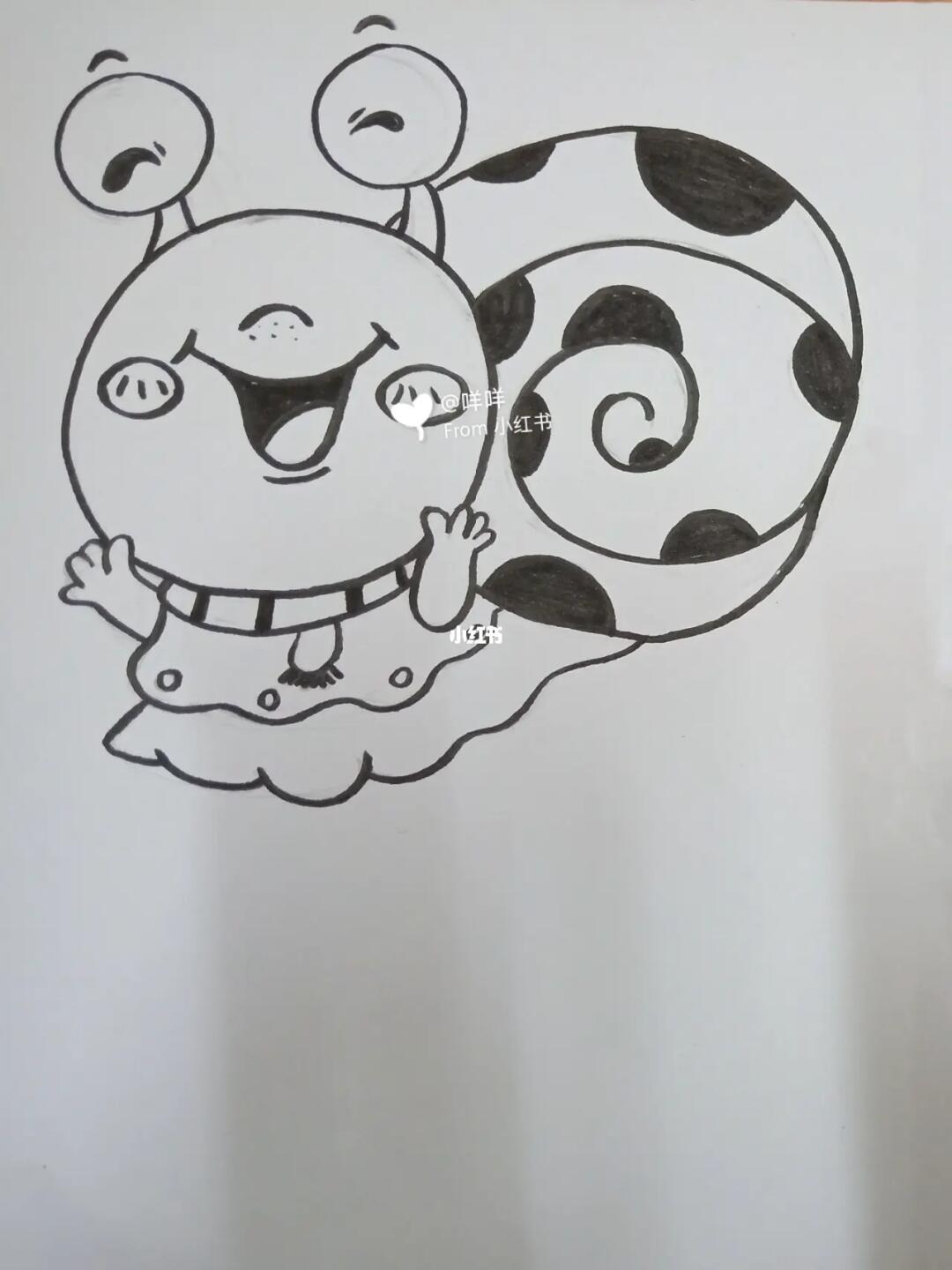 拟人动物简笔画