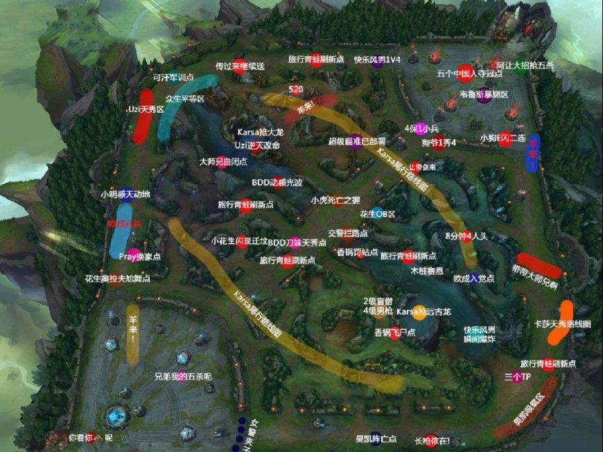 lol玩家制作msi版召唤师峡谷地图, 网友表示这次看懂了三分之二