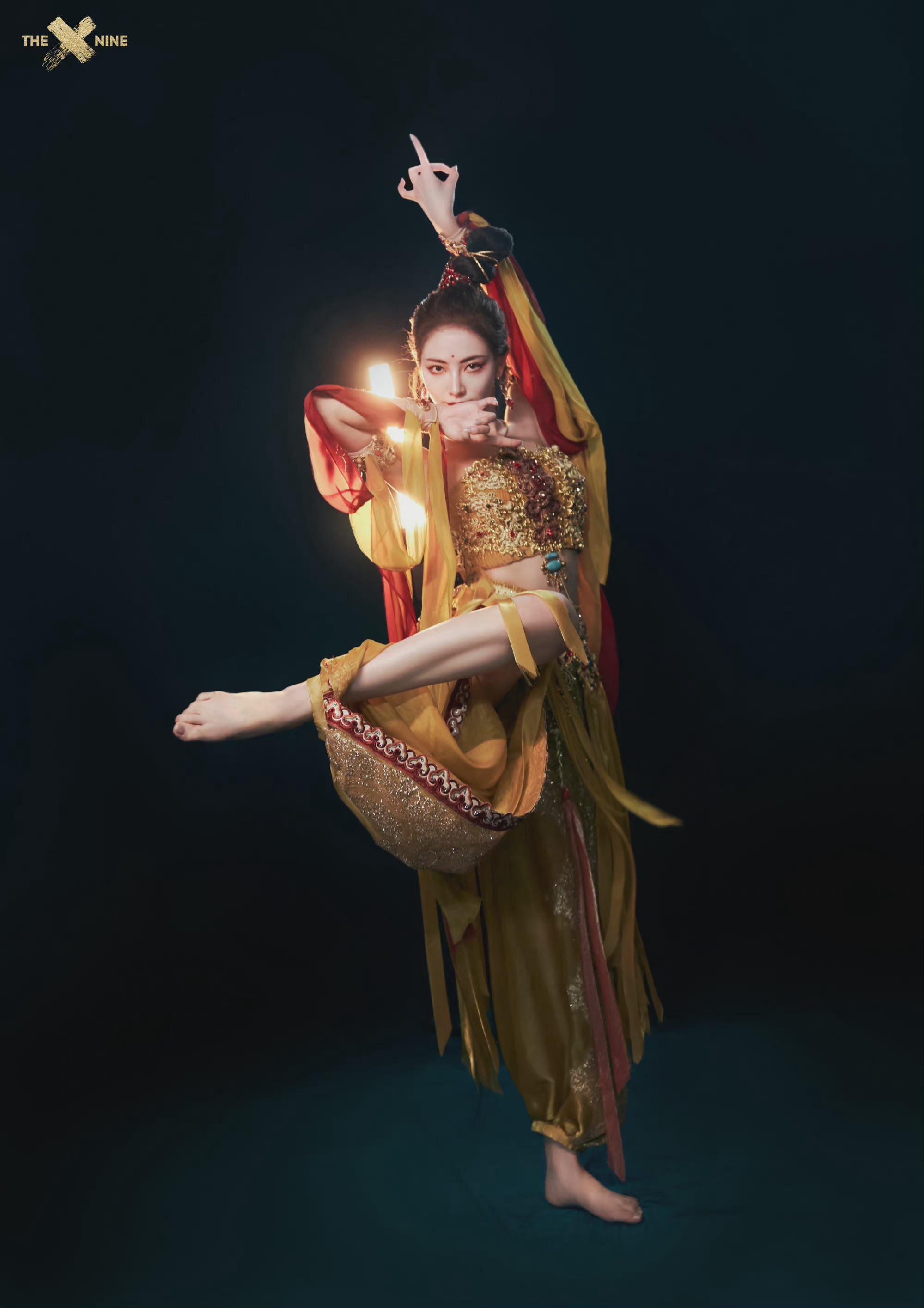 许佳琪舞蹈生造型图敦煌舞的造型好美是仙女吧