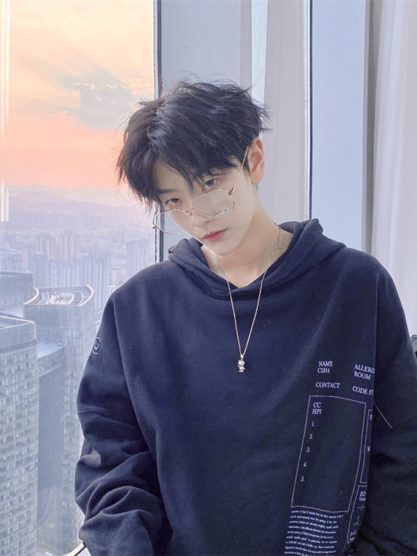 特价假发男韩版帅气蓬松修脸