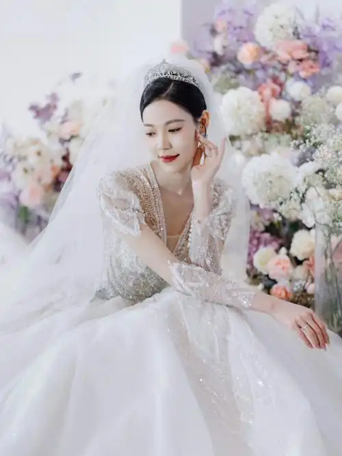 新娘婚礼选择的女神主婚纱69汕头婚纱