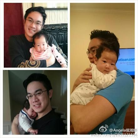 侯湘婷晒两个月女儿萌照 吃醋老公被抢了