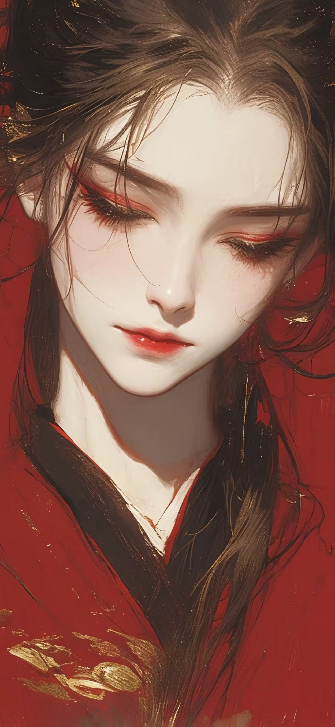 精致古风女生插画壁纸#壁纸