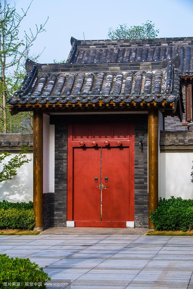 中式大门