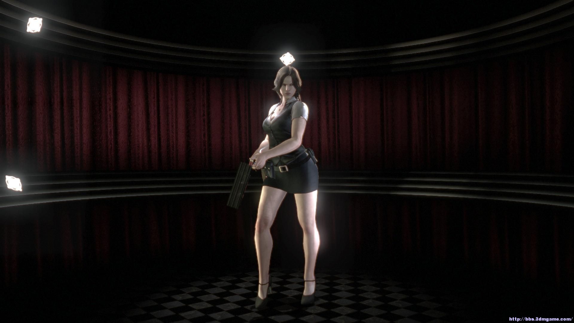 生化危机6 海伦娜警服超短裙mod