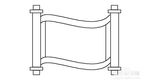圣旨卷轴简笔画