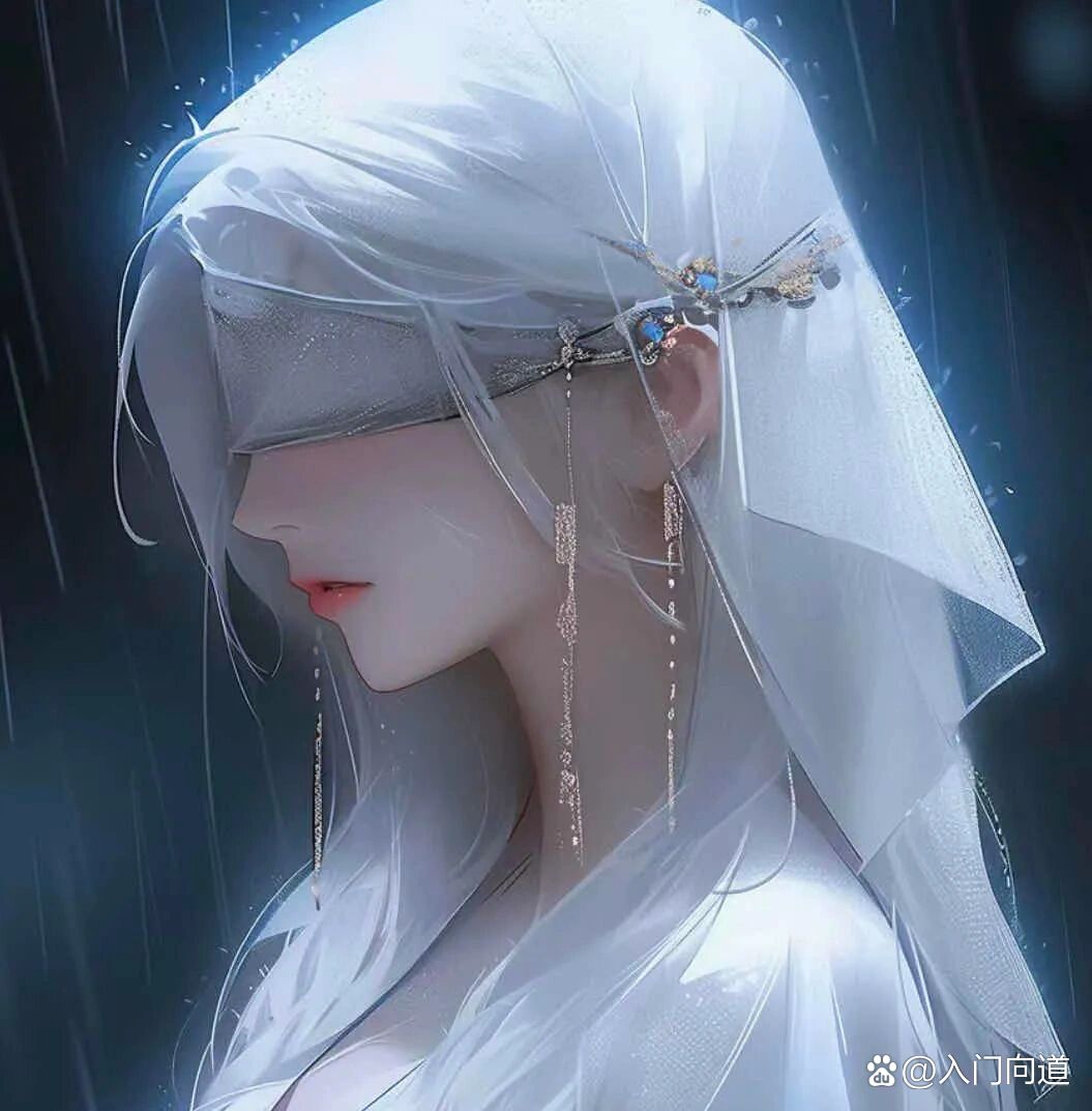 蒙眼禁欲系头像|高冷感生人勿近②