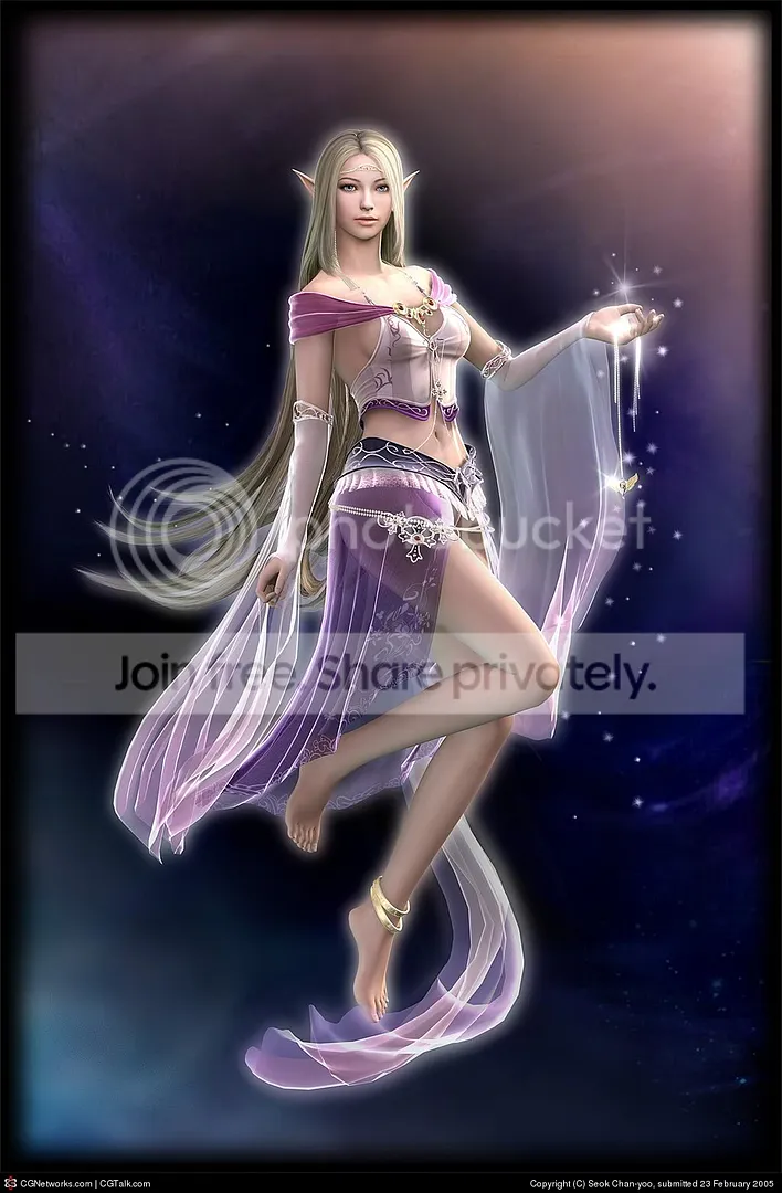 超美的3d美女图