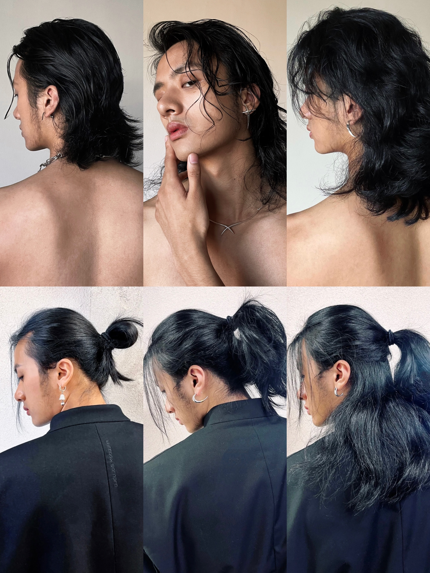 潮流教头|长发男生的多种长发发型999169♂15 自从留了长发