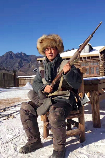 (演员那志东)随着剧情的逐渐推进,《林海雪原》已经进入了故事的高潮.