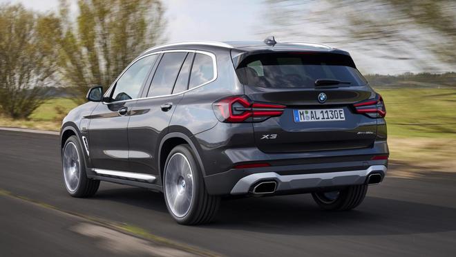 新款宝马x3更新外观和轻度混动技术