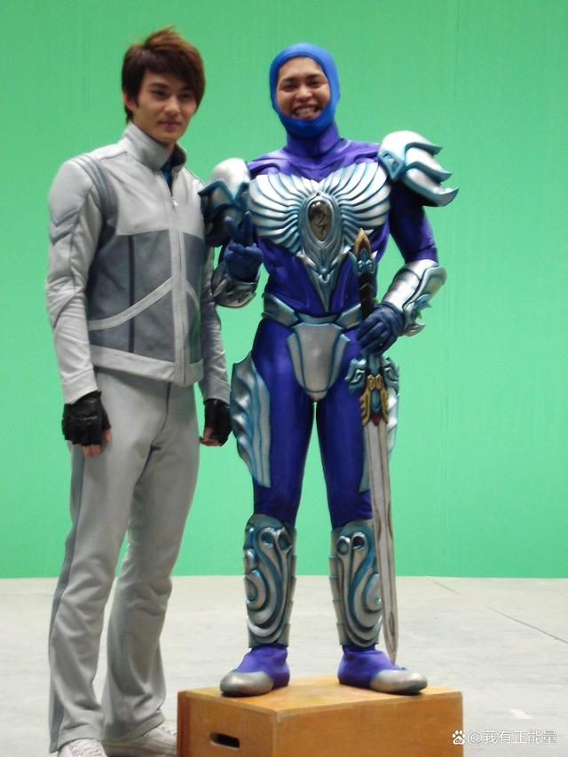 2006年因为资金不足夭折的《五龙奇剑士》的剧照老照片