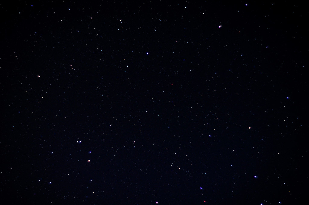 有星星的真正夜空真正黑暗的夜空用大量的明星