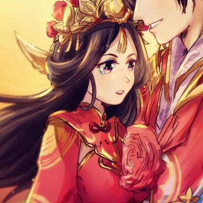 动漫大圣娶亲情侣头像 动漫头像图片大全 -【爱个性】